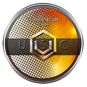 Ultimate Secure Cash Coin Logo